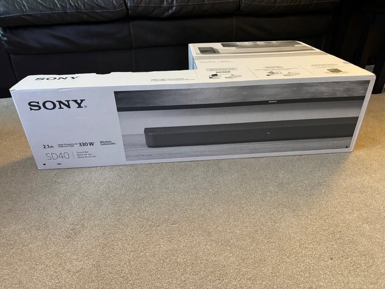 Sony SD-40 Soundbar with Subwoofer
