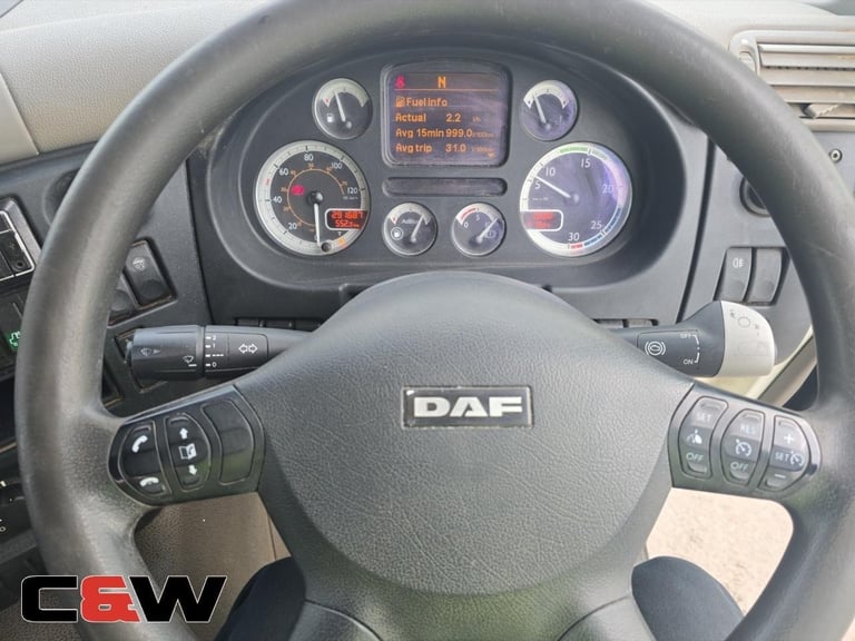 2013(63) DAF FAR CF 75.310 (2018) HMF1520 Crane – 292,000Kms