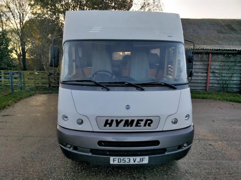 HYMERMOBIL B575 A CLASS COACHBUILT MOTORHOME 6 BERTH 53 PLATE , RHD