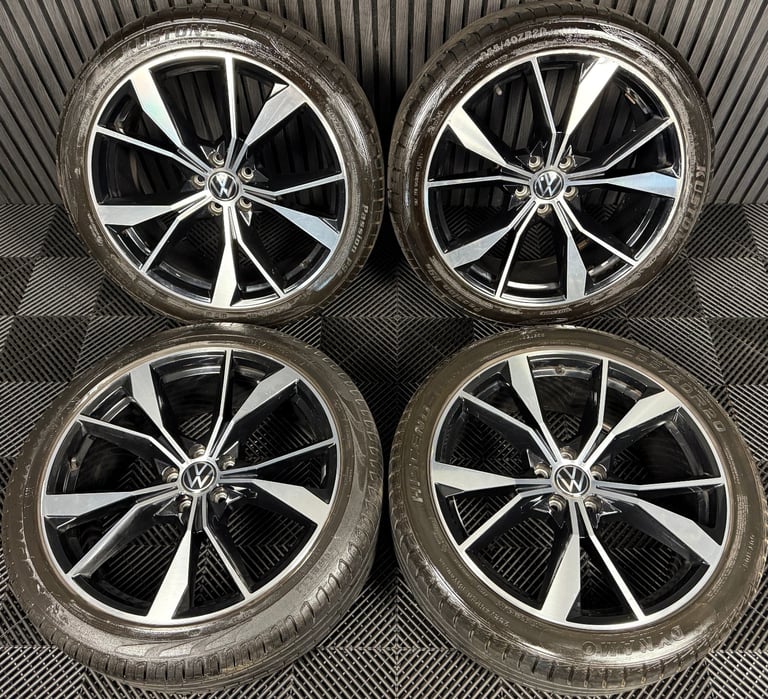 20'' GENUINE VW TIGUAN R LINE MISANO ALLOY WHEELS TYRES ALLOYS
