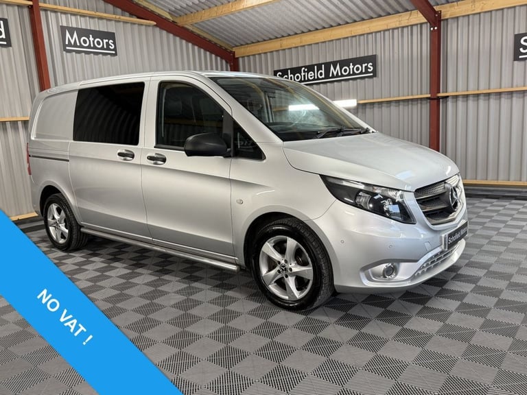 2019 Mercedes-Benz Vito 2.1 119 CDI BlueTEC Sport Crew Van Double Cab 5dr Diesel G-Tronic+ RWD L1...