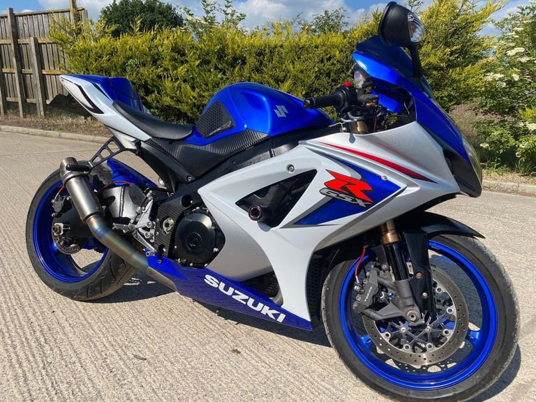 image for 2008 08 SUZUKI GSXR 1000 K8 GSXR1000 SUPERBIKE SPORTS BLUE  WHITE HPI CLEAR