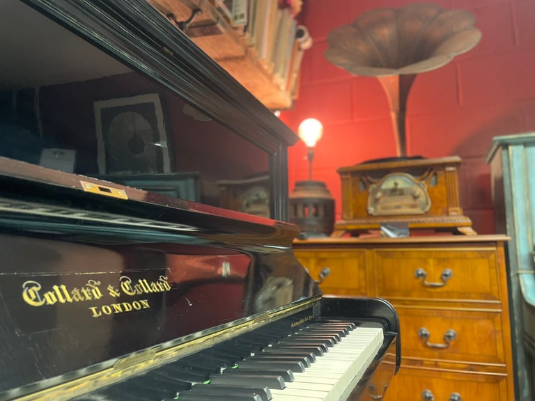 *SALE* 1925 Collard & Collard, Black Piano keyboard - CAN DELIVER