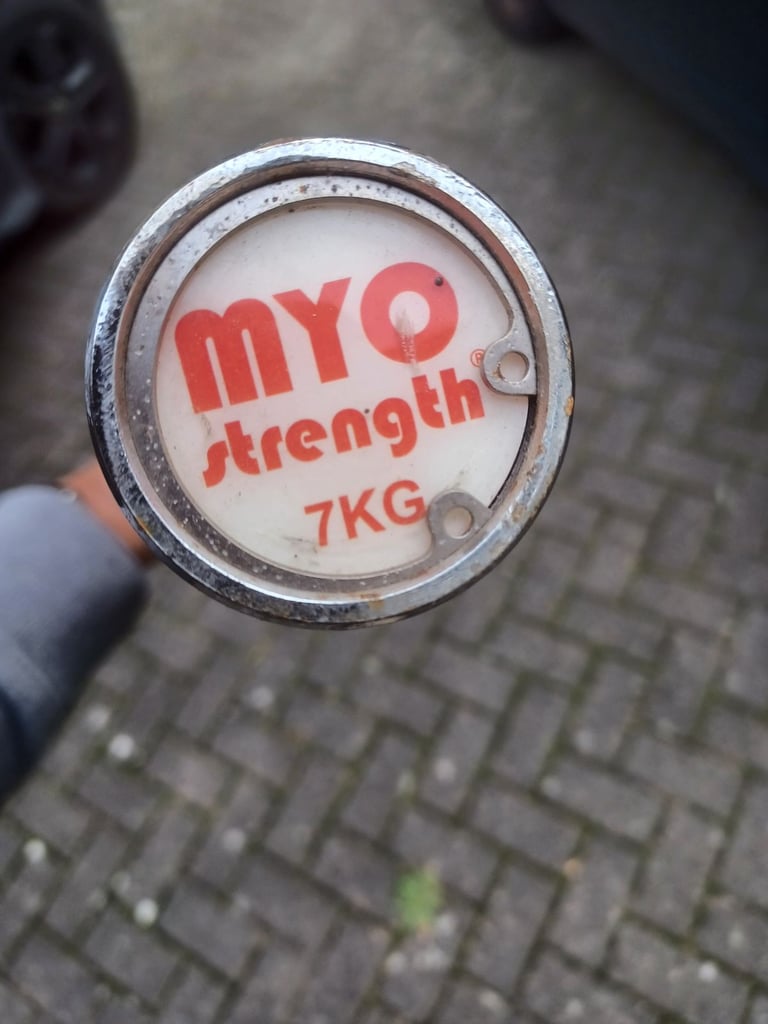 6FT / 7KG MYO OLYMPIC TRAINING BARBELL