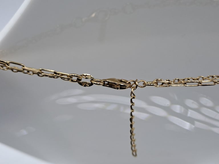 Pre-Owned Gold Plated Fancy Layered Necklace