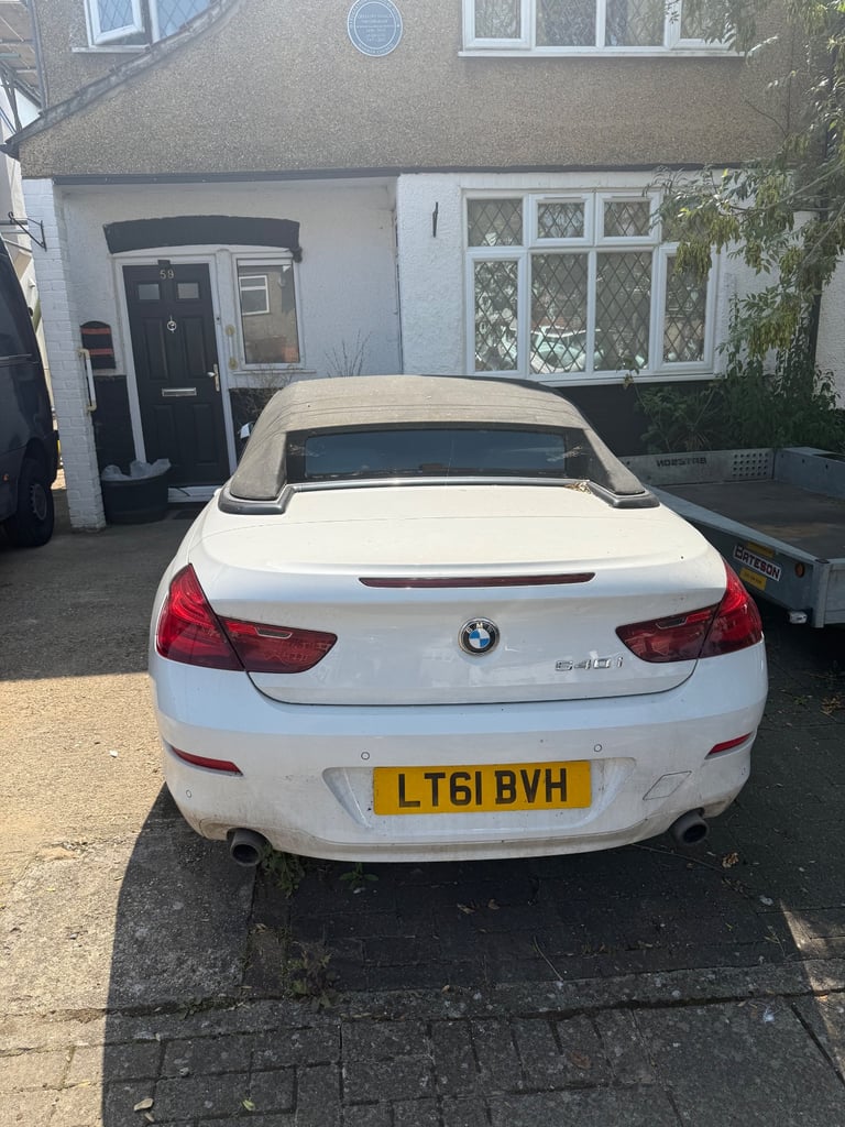 Bmw 640i 6 series convertible engine knocking need repair 