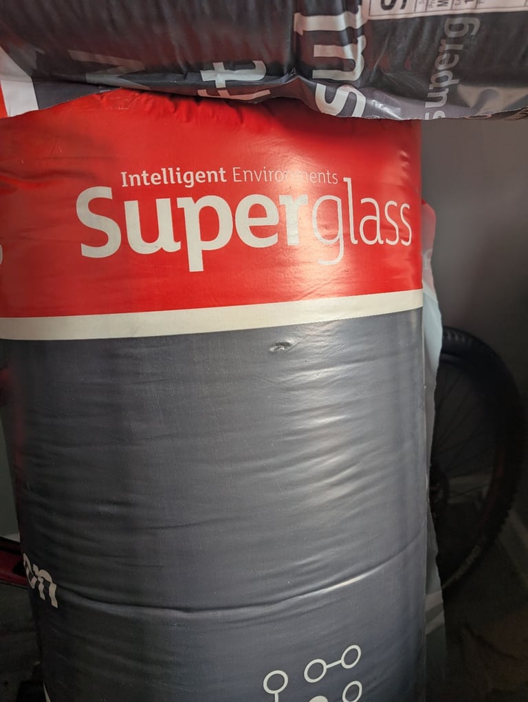 image for 2 rolls of new insulation 100mm.