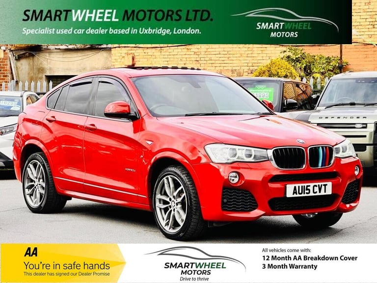 2015 BMW X4 2.0 20d M Sport Auto xDrive Euro 6 (s/s) 5dr COUPE Diesel Automatic
