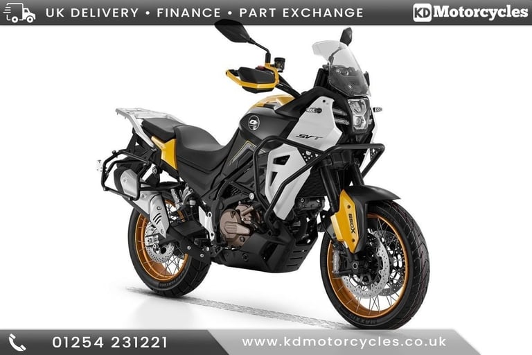 image for QJ MOTOR SVT 650  adventure, touring, best motorcycle Free Luggage Set