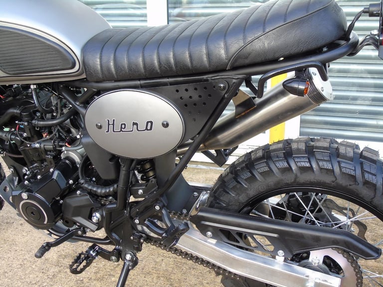 Bullit Bluroc Motorcycles Hero 250cc 2025 Brand New Retro Modern Scrambler 