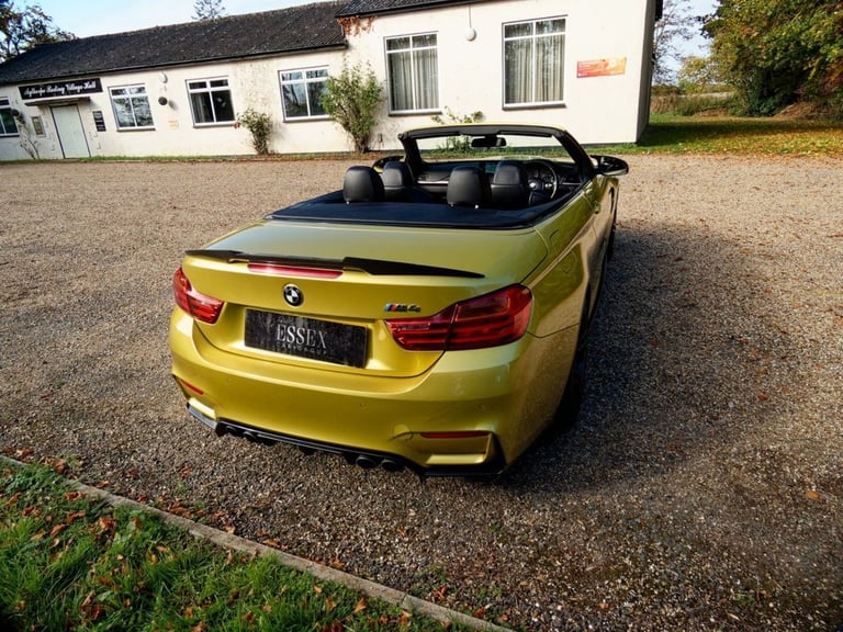 2015 M BMW M4 3.0 BITURBO CONVERTIBLE 2DR PETROL DCT EURO 6 (S/S) (431 PS)