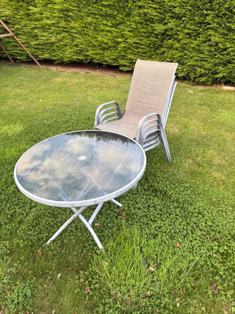 image for Garden table and chairs 