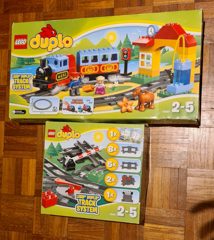  LEGO Duplo 10506 Track System Train Accessory Set : Toys & Games