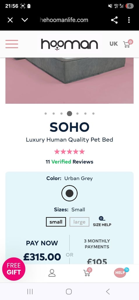 Cat dog bed 