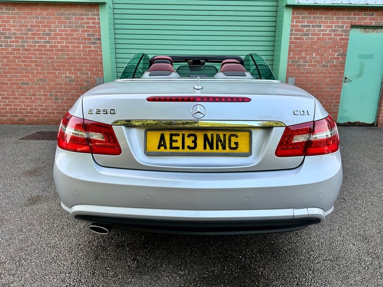 2013 (13) MERCEDES E250 CDI SPORT CONVERTIBLE 86,000 MILES IMMACULATE 8 SERVICES
