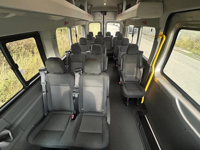 2019 69 FORD TRANSIT LEADER TREND XLWB L4H3 17 SEATER MINIBUS PSV TESTED!