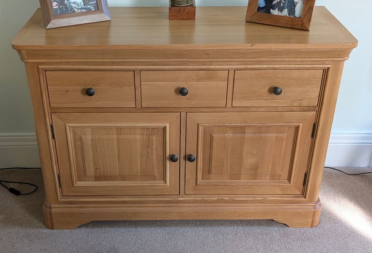 Sold light oak sideboard 