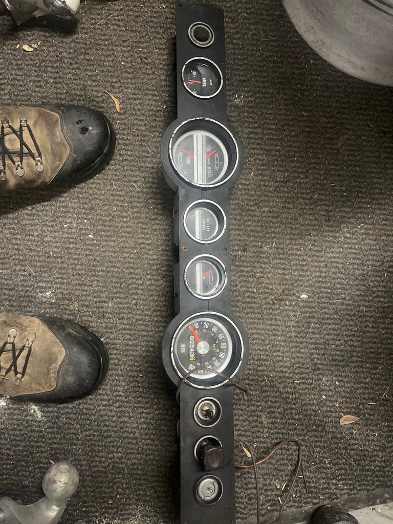 Hillman imp dash clocks