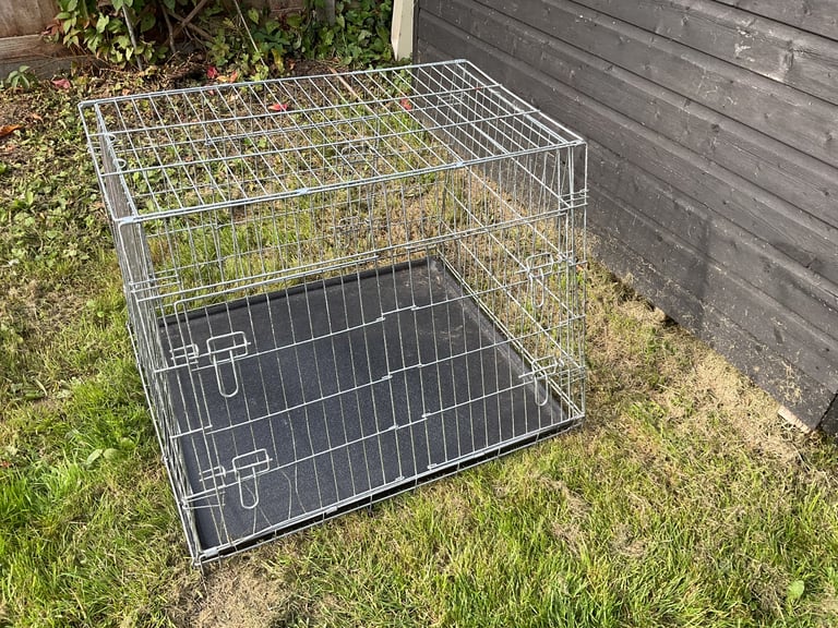 Large Dog Cage with Tray