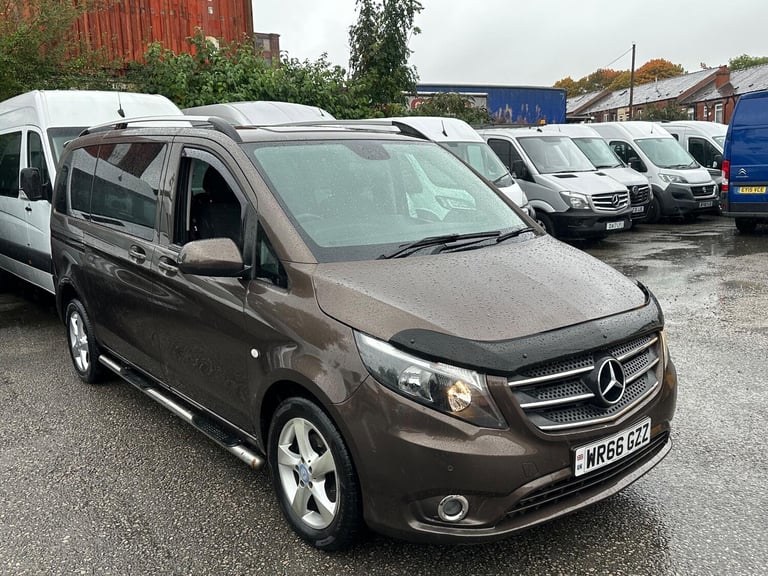  Mercedes-Benz Vito 2.1 114 CDI BlueTEC Crew Van RWD L1 Euro 6 (s/s) 5dr Diesel Manual