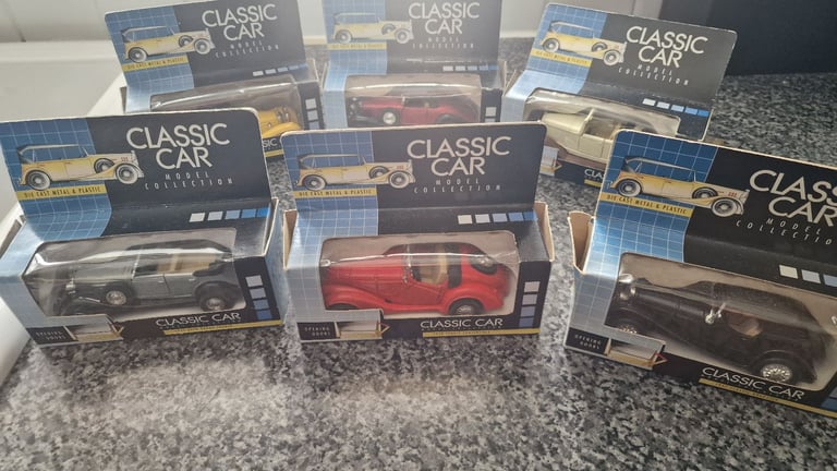 image for Set of 6 classic cars