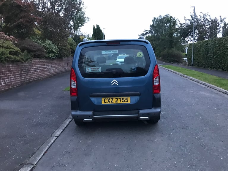 2012 Citroen Berlingo Wheelchair accessible vehicle WAV