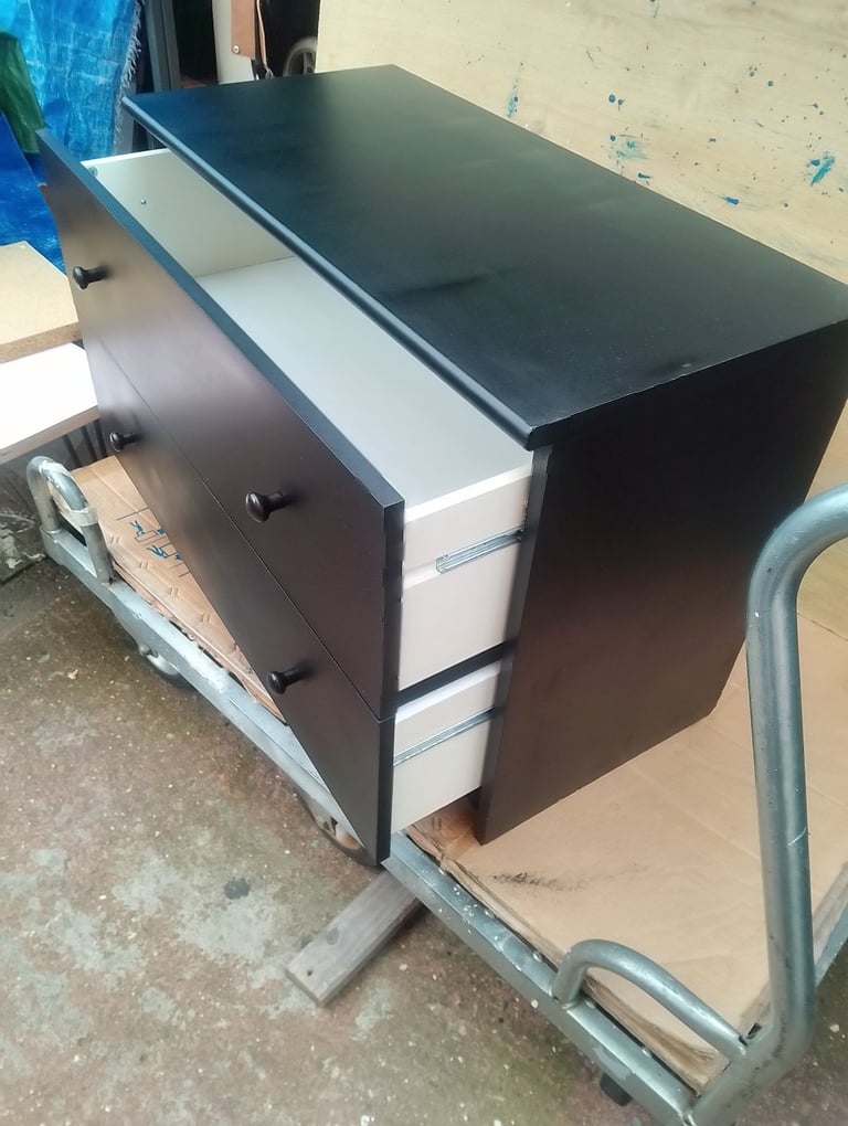 Chest of 2 big deep drawers in new condition spotlessly clean 