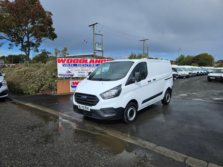2021 ON 70 PLATE FORD TRANSIT CUSTOM 300 LEADER SWB DIESEL VAN ULEZ FREE ZONE