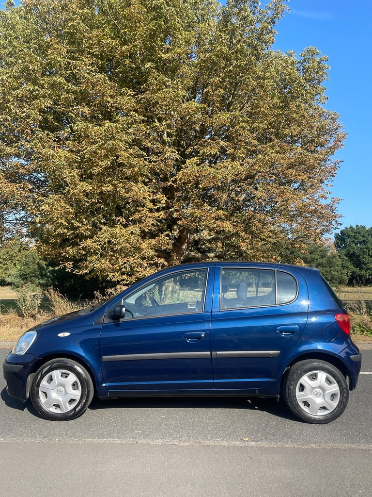 *12 MONTHS MOT, FTSH & ULEZ COMPLIANT* Toyota, YARIS, Hatchback, 2004, Manual, 1298 (cc), 5 doors