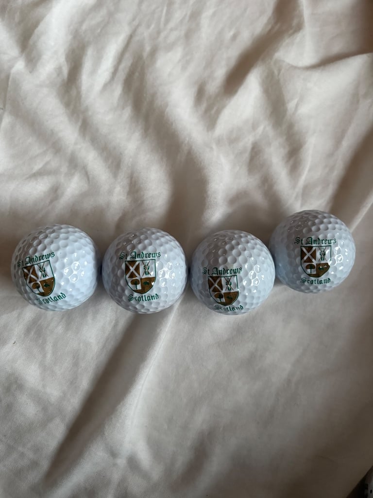 St Andrew Scotland golf balls 