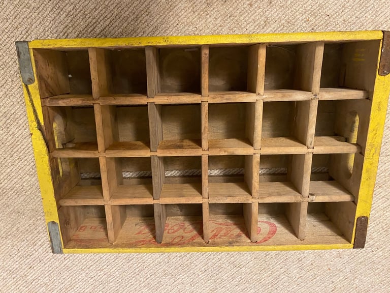 Vintage Coca Cola crate