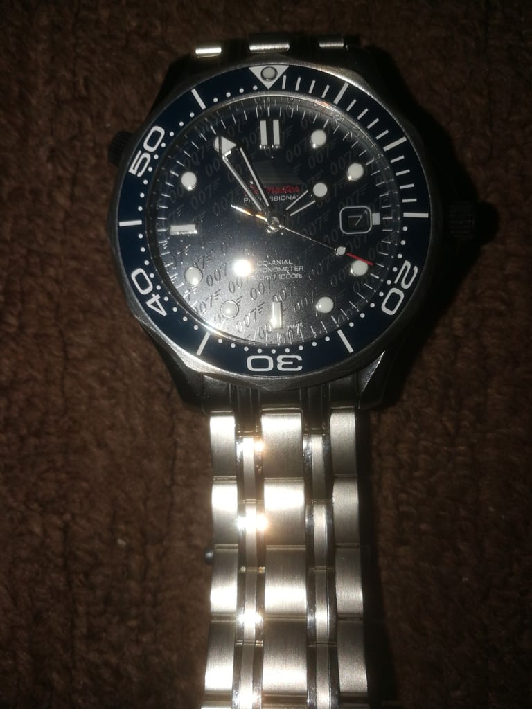 007 Seamaster homage automatic work watch NEW
