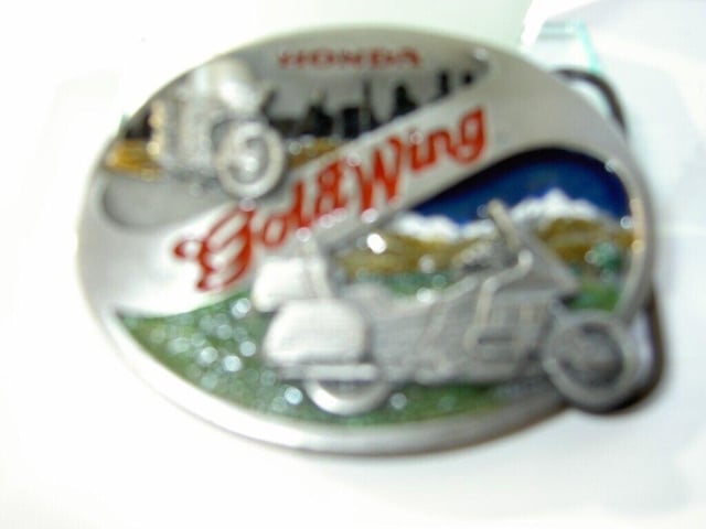 Ideal for Goldwing Owner Honda Goldwing Belt Buckle in