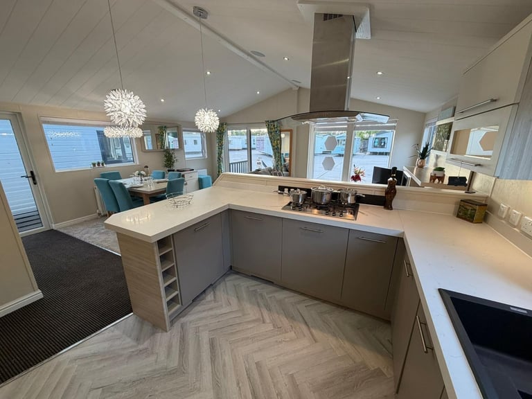 3 Bed Twin Lodge 40x20 – Off Site – Willerby – High Spec – Self Build, Farms