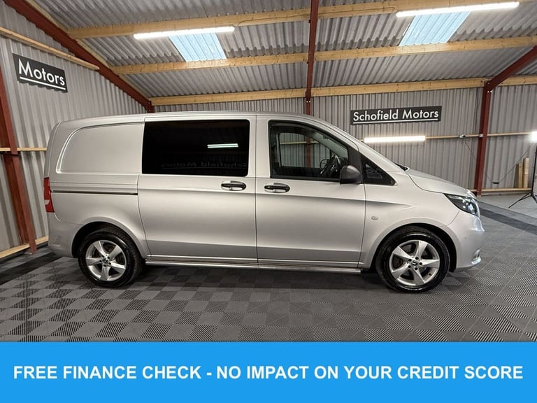 2019 Mercedes-Benz Vito 2.1 119 CDI BlueTEC Sport Crew Van Double Cab 5dr Diesel G-Tronic+ RWD L1...