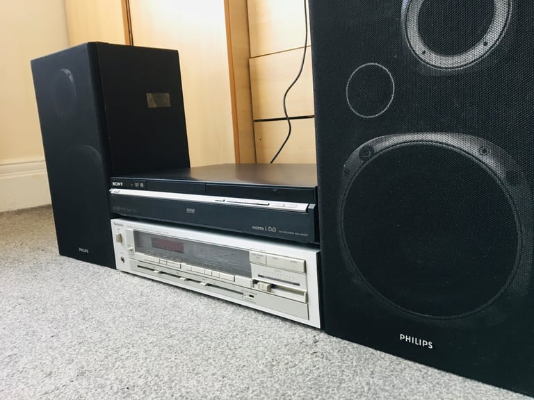 Japanese technics amp/230W Sony hard drive DVD player/Aux/USB/160GB hard/ HDMI etc 