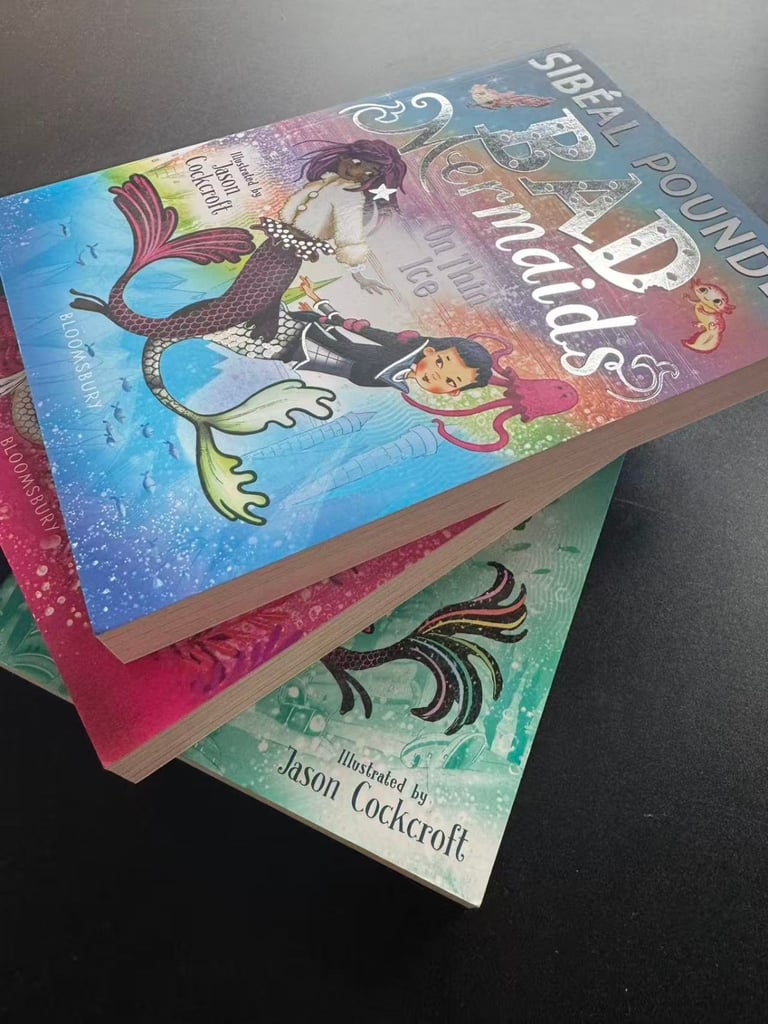 Bad Mermaids 3 Books Collection Set Pack By Sibeal Pounder