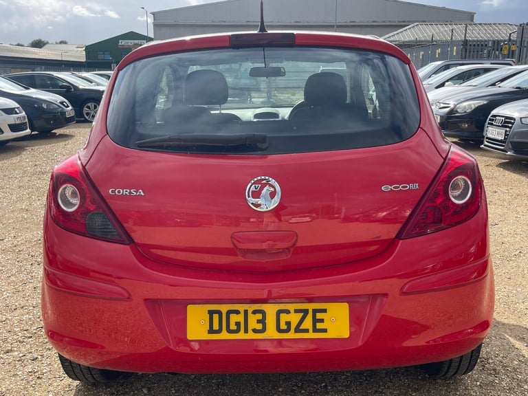 2013 Vauxhall Corsa 1.0 ecoFLEX 12V S Euro 5 3dr HATCHBACK Petrol Manual