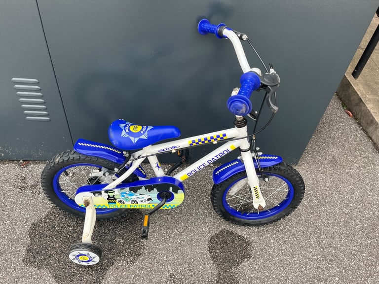 image for boys bike police patrol 