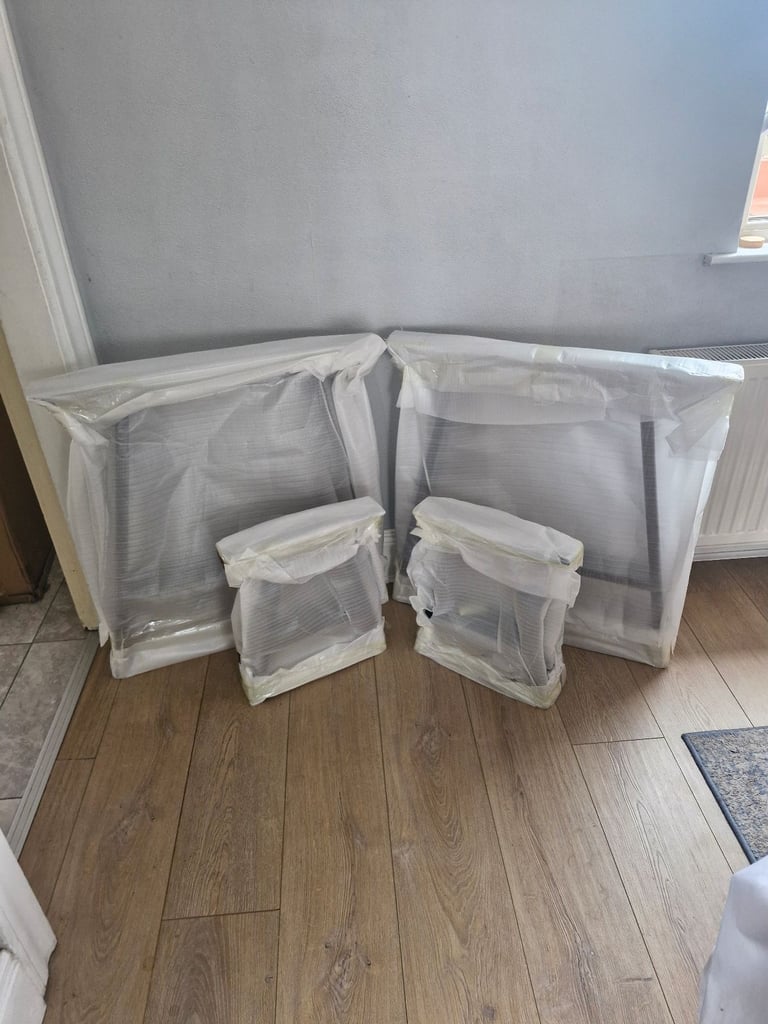 2 x Steel Industrial A Frame Table and Bench Legs
