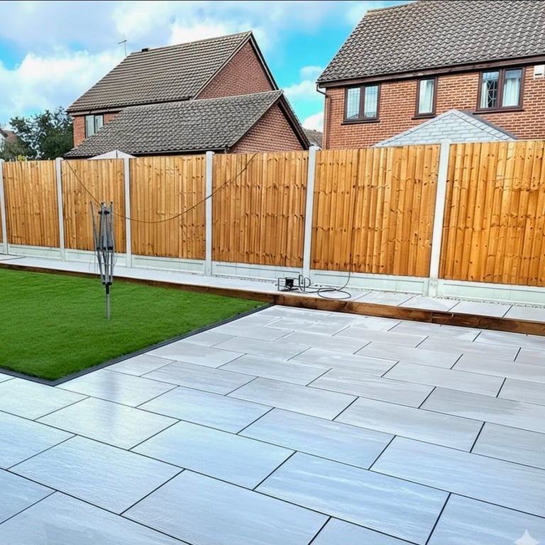 PORCELAIN 'STONE' PAVING - 20MM - KANDALA GREY - 600MM X 900MM (IND) (40 PCS/PACK)
