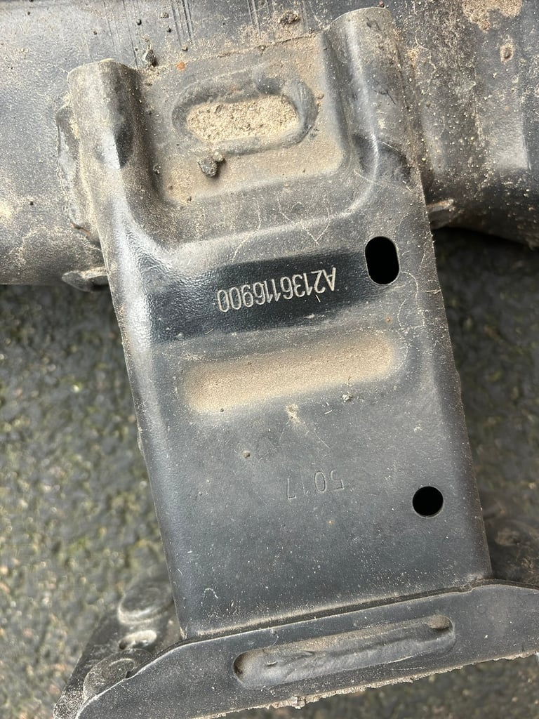 W213 rear bumper carrier Mercedes A213–611-690-0