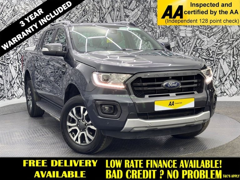 2021 Ford Ranger 2.0 EcoBlue Wildtrak Pickup Double Cab 4dr Diesel Auto 4WD Euro 6 (s/s) (21 PICK...
