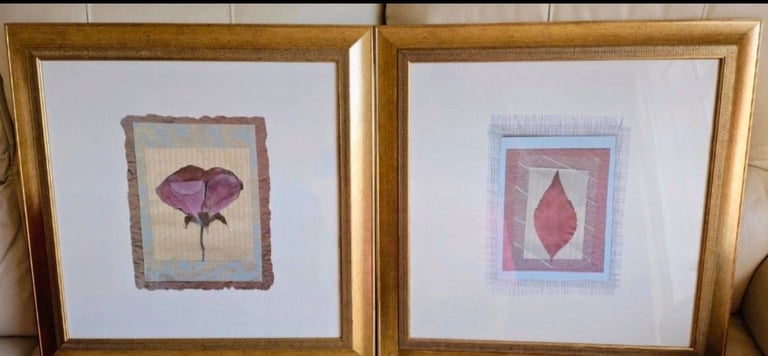 Two Framed Wall Prints