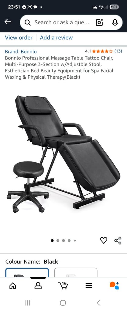 image for Tattoo chair 