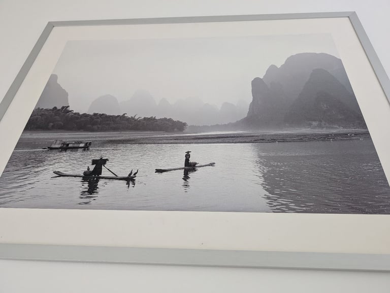 Print framed without glass