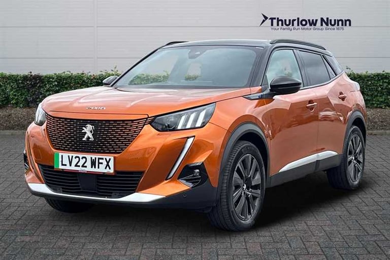 2022 Peugeot E-2008 50kWh GT Premium SUV 5dr Electric Auto (7kW Charger) (136 ps) SUV Electric Au...