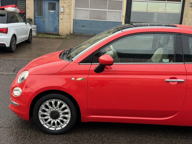 2016 Fiat 500 1.2 Lounge Euro 6 (s/s) 3dr HATCHBACK Petrol Manual