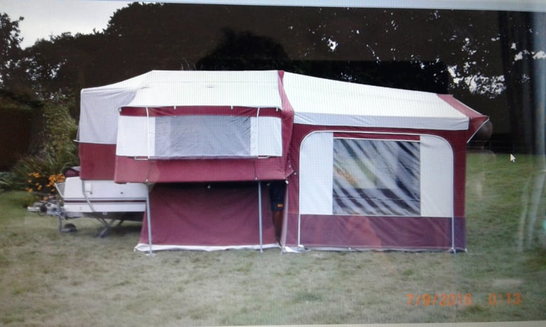 Pennine Fiesta 2+2 folding camper/trailer tent.