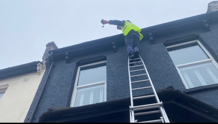 Window cleaning and gutter cleaning 